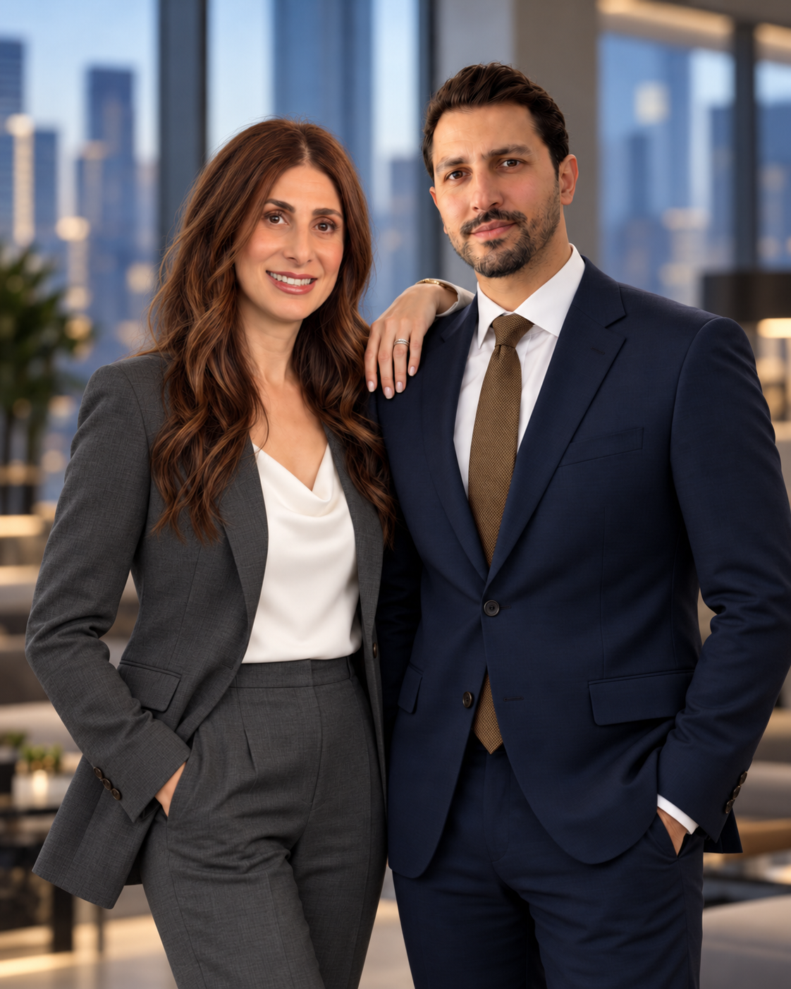 Gayane Gevorkian and Avo Zorabian - Founders of Legal One Law Group